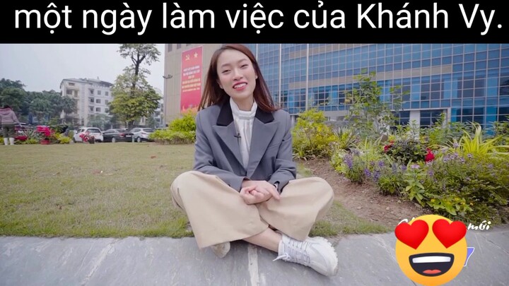 đi làm cùng Khánh Vy nha#dailyvlog#life#chill