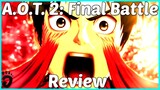 Review: Attack on Titan 2: Final Battle (Reviewed on PS4, also on Switch, PC, Xbox One and Stadia)