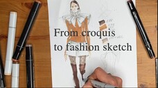 From croques to fashion sketch