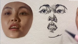 Sketching Basic Course - Delineation of Face (Basic Edition ของ Art College Entrance Examination Ser
