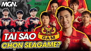 Vì Sao @GAM Esports Chọn Seagame ? | Việt Nam Vô Địch - MGN Esports