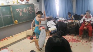 Chinese dance at the party