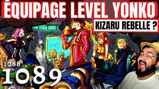 DOMINATION DU YONKO LUFFY ! LE DÉBUT DE LA REBELLION DU MONDE ! - ONE PIECE 1088 1089 - REVIEW MANGA