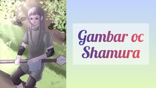 menggambar oc (Shamura)