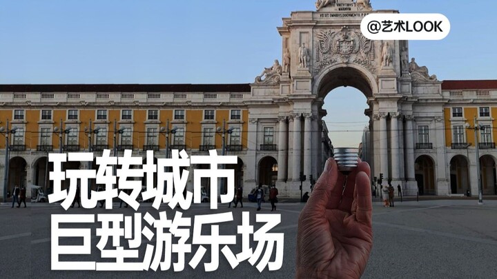 He’s a visual magician who masters landmarks all over the world!