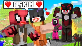 SQUİD GAME FAKİRE AŞIK OLDU! (ÖRÜMCEK KRALİÇE YAKALADI!) 😱 - Minecraft