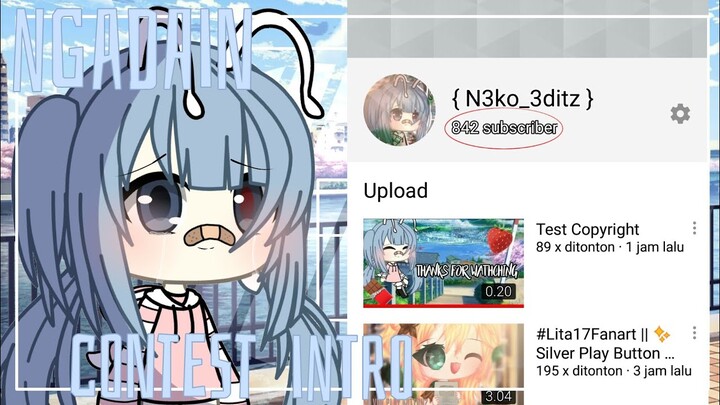 Open contest intro and outro //spesial 800 subscribers !!//