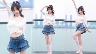 我在40度的夏天陪你遇见浪漫~小城夏天翻跳【希厝】