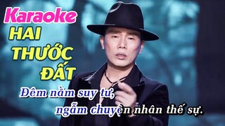 Hai Thước Đất Karaoke Tone Nam - Lê Minh Trung