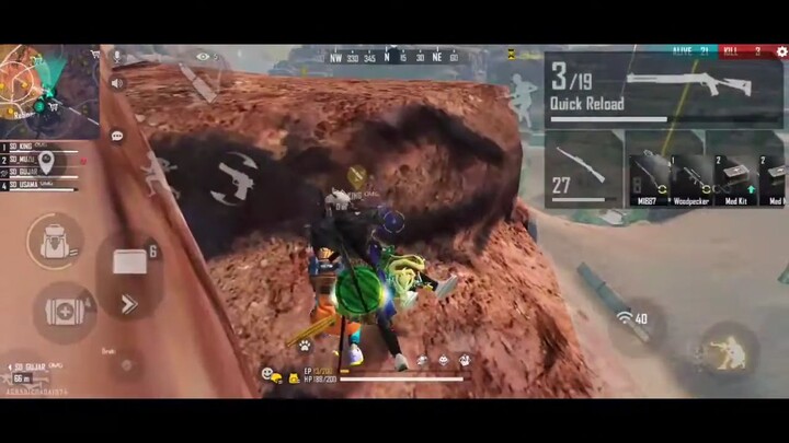 NHỮNG PHA BẮN ĐẲNG CẤP TRONG FREE FIRE - USAMA FREE FIRE #111