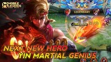 Next New Hero Yin Martial Genius Gameplay - Mobile Legends Bang Bang