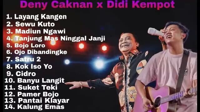Deny Caknan Didi Kempot Lagu Terbaru Terpopuler