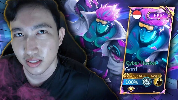 GORD SKIN CYBER HACKER LEBIH BAGUS DARI SKIN LEGEND_! - Mobile Legends #MLBBIDCr