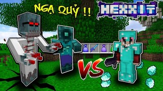 MINECRAFT ĐẠI CHIẾN HEXXIT TẬP 1: ĐÁNH NHAU VỚI NGẠ QUỶ, ZOMBIE MỘT MẮT VÀ BỘ GIÁP KIM CƯƠNG!!
