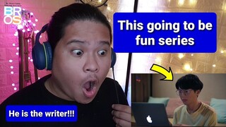 (I WAS WRONG) นับสิบจะจูบ Lovely Writer // Official Trailer REACTION | Jethology