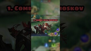 Tips kombo skill moskov agar terlihat pro. #mlbbshorts #mlbbcreatorcamp #moskov