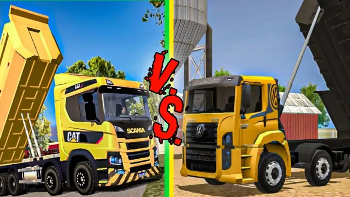 Dump Truck Comparison | World Truck Driving Simulator vs. Grand Truck Simulator 2