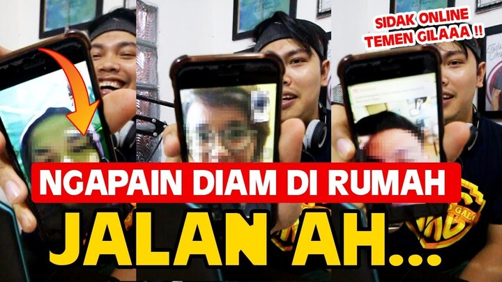PRANK VIDEO CALL LUCU - Sidak Teman Di Rumah Aja atau Pergi ke Mall !! Auto NGAKAK BANGET Wkwk