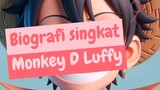 Biografi singkat Monkey D Luffy (One Piece).