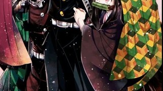 tanjiro nezuko and giyuu edit