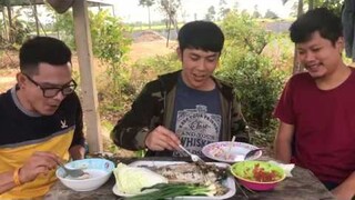 ย่างปลานิลสวนลูกอีสาน