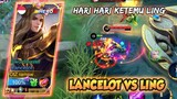 LANCELOT VS LING, HARI HARI KETEMU LING WKKWK - LANCELOT FASTHAND GAMEPLAY #406