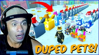 GRABE! GARAPALAN na ang *DUPED PETS* sa ROBLOX PET SIMULATOR X