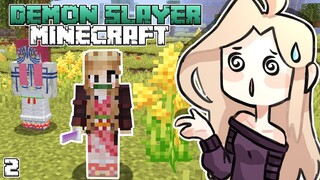 DEMON SLAYER dans MINECRAFT: Je RENCONTRE une LUNE SUPERIEURE ! (Survie RP)