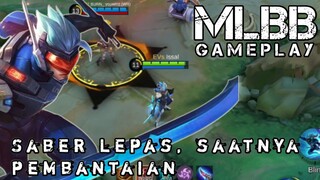 saber lepas saatnya pembantaian