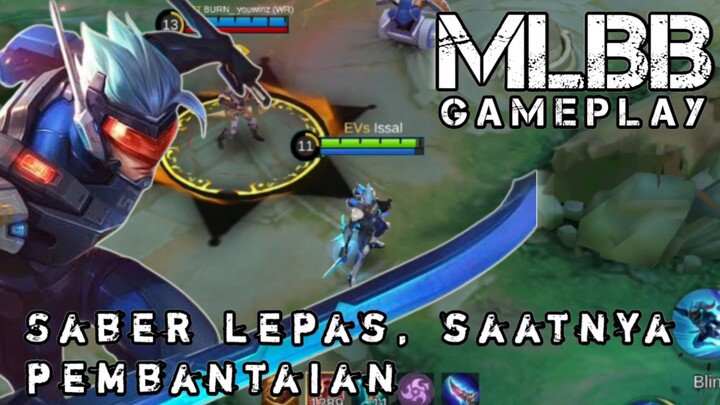 saber lepas saatnya pembantaian