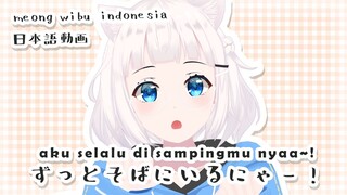 (Ngomong Bahasa Jepang) Alia Kucing : "Aku Selalu di Sampingmu." (Vtuber Indonesia)