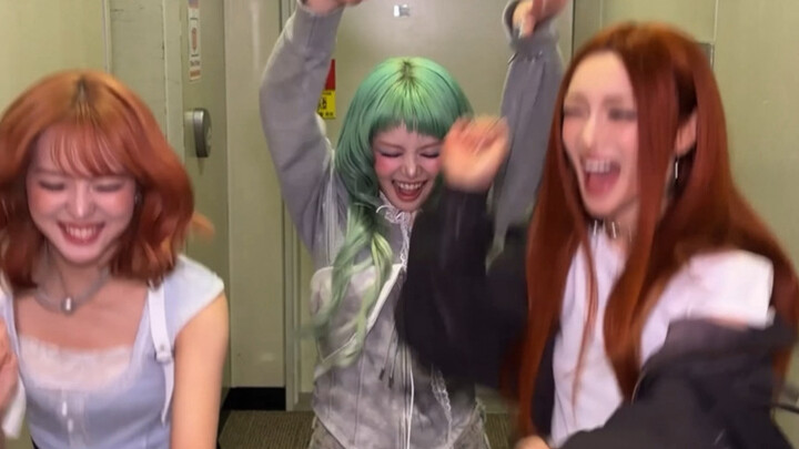 Three’s a crowd pleaser ᕕ( ᐛ )ᕗ.°.𖦹°‧ #XG #JURIN #HINATA…