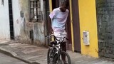 Bicycle prank, libre tawa 😅😂🤣
