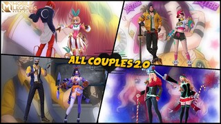 25 PAREJAS DE MOBILE LEGENDS EN 2.0// Al Siguiente Nivel// MLBB