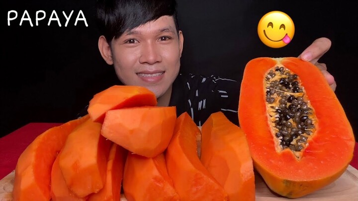 MUKBANG ASMR EATING SWEET PAPAYA | MukBang Eating Show ( Eat Delicious )