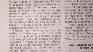 Pang Araw Araw na Talata.               Exodus 16:27-30