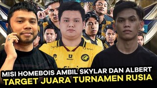 MISI HOMEBOIS AMBIL SKYLAR DAN ALBERT TARGETKAN TURNAMEN RUSIA HADIAHNYA MELEBIHI M5