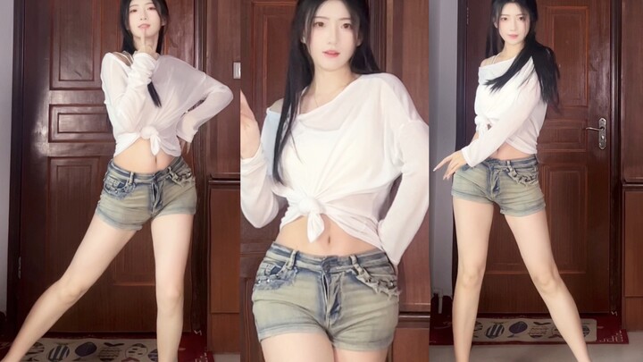 ไม่ค่อยชินกับรองเท้าส้นสูงแล้ว แค่เต้นเล่นๆ ...【AOA สั่นคลอน】