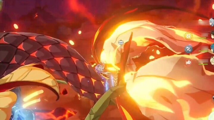 { Genshin Impact } Civilian Gan Yu's damage is outrageous, isn't it too low?