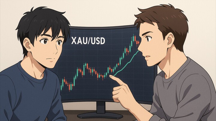 การตามแท่งเทียน  ในเทรน  แบบกดสดๆ