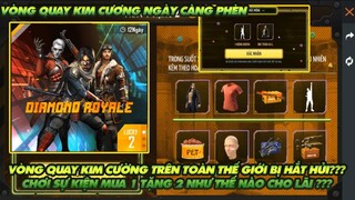 Free Fire| Vòng quay kim cương trên thế giới bị Garena ghẻ lạnh? -Mua 1 nhận 3 như thế nào cho lãi ?