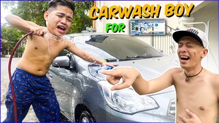 NAGING CARWASH BOY SI @Von Ordona Vlogs SA HALAGANG 1,000 PESOS!