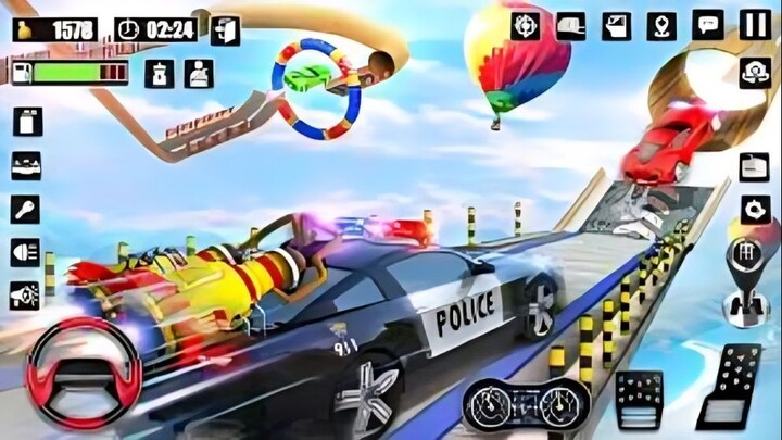 Play ️Cyber Chase 2025- 赛车追逐游戏