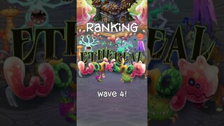 Ranking Ethereal Workshop (Wave 4) My Singing Monsters #shorts