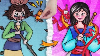 [Hand-drawing] Story Of A Brave And Courageous Little Girl