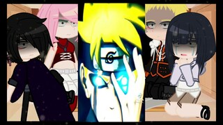 👩‍👩‍👧‍👦Naruto friends react to Boruto Uzumaki [Jougan]-♦