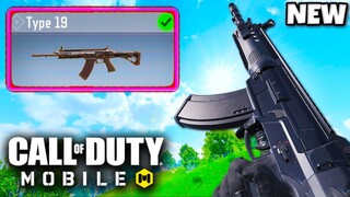 *NEW GUN* TYPE 19 GAMEPLAY in COD MOBILE 🤯