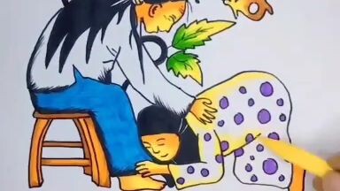 Surga di bawah Telapak kaki Ibu