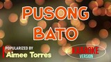 Pusong Bato - Aimee Torres | Karaoke Version |ðŸŽ¼ðŸ“€â–¶ï¸�