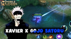 [XAVIER X GOJO SATORU] DAPET LORD DENGAN KEKUATAN SIX EYES 😱 | MOBILE LEGENDS